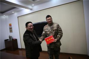 新春慰問送溫暖，共敘軍民魚水情