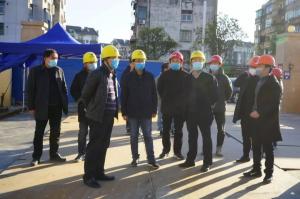 公司黨委書記、董事長費子明帶隊深入項目一線檢查疫情防控、復(fù)工復(fù)產(chǎn)