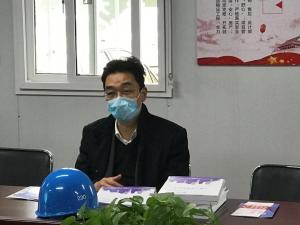 市建設(shè)局黨委書記、局長(zhǎng)戴健赴房總集團(tuán)市北32#地塊視察復(fù)工復(fù)產(chǎn)安